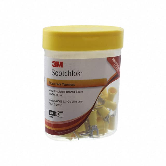 MV10-8FBX-BOTTLE 3M  Spade Connectors